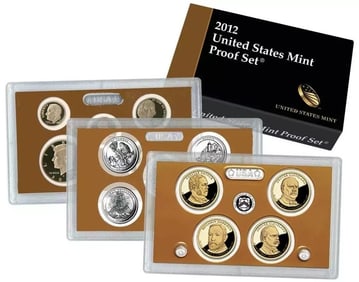 VALUABLE 2012 US Minted PROOF Set in OMP