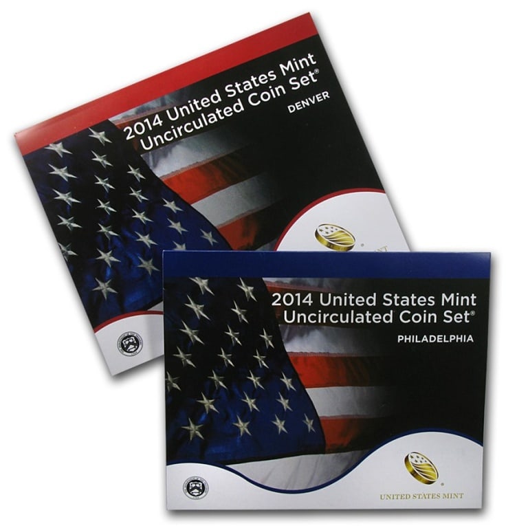 2014 US Mint Set - P & D Set - 28 Coin Set: Item is as shown in the image - US Mint Packing item - Please review the entire terms and conditions prior to placing any bids -