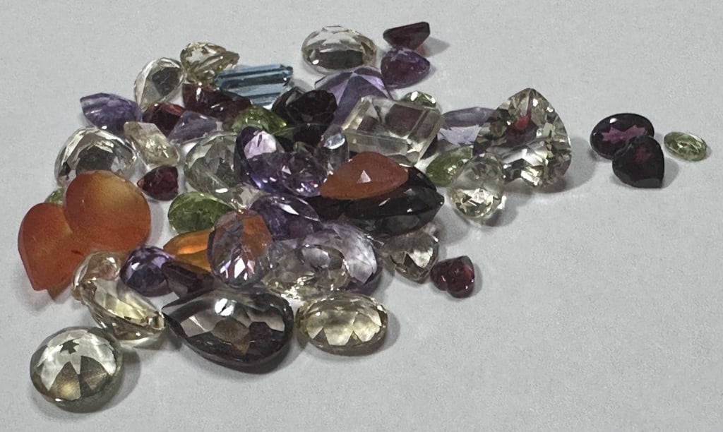 54.50 tcw Natural Wholesale Gemstone Parcel: Fabulous AAA grade gemstone parcel as shown in the image - Please review all terms and conditions prior to placing any bids- All sales final -