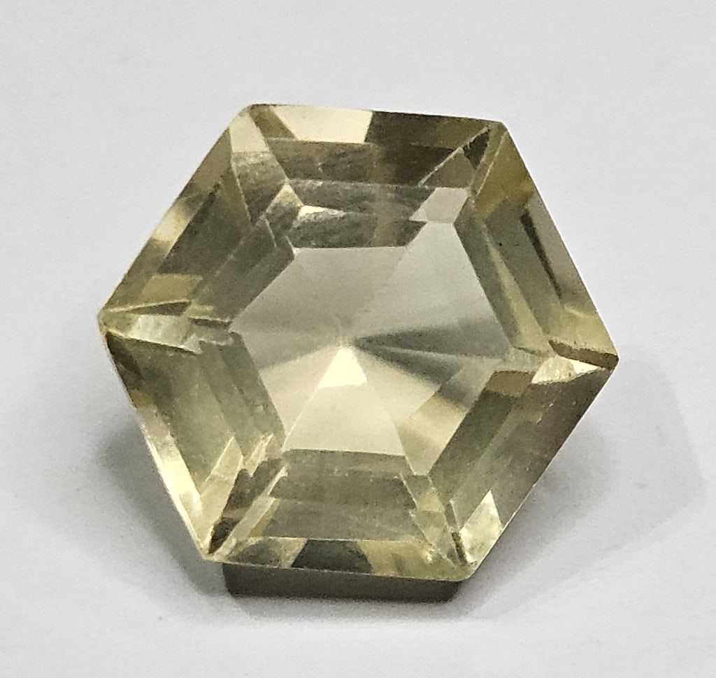 6.30 ct. Fancy Cut Citrine Gemstone: Item is the exact item in the image- Bidder is responsible for all value and grade determination- Please review all terms and conditions prior to placing any bids - All bids are an agreement to