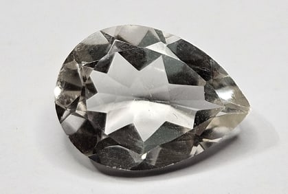 7.30 ct. Natural Pear Shape White Topaz Gemstone