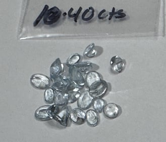 10.40 tcw. Natural Aquamarine Gemstone Parcel