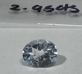 2.95 ct. Natural AAA Grade Aquamarine Gemstone