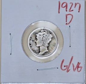 1927 D Mercury Dime
