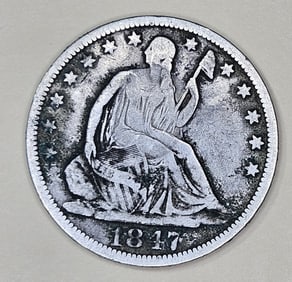 1847 O Seated Liberty Half Dollar