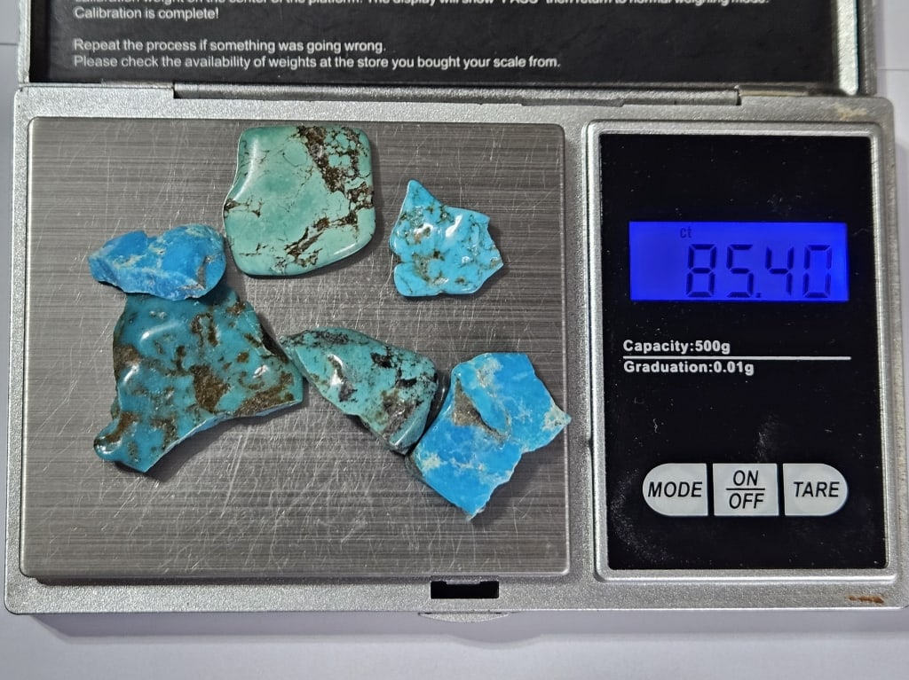 85.40 tcw. Natural Freeform Turquoise Parcel - 2