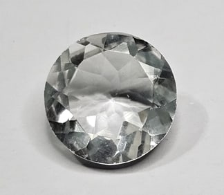 6 ct. Natural White Topaz Round Brilliant Gemstone