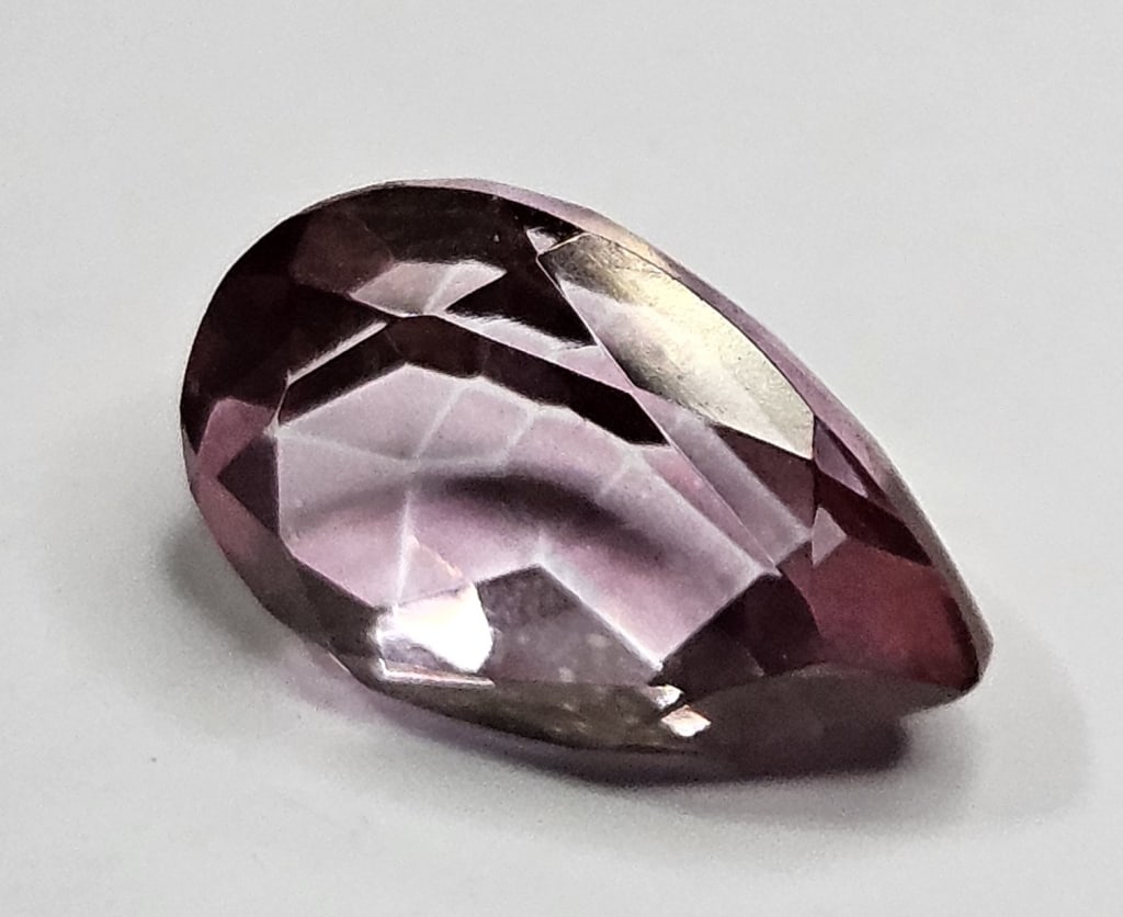 5 ct. Pear Shape Amethyst Gemstone: Item is the exact item in the image- Bidder is responsible for all value and grade determination- Please review all terms and conditions prior to placing any bids - All bids are an agreement to