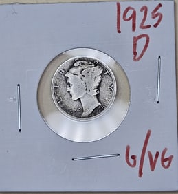 1925 D Mercury Dime