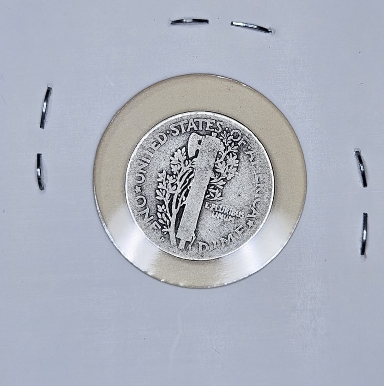 1918 D Mercury Dime - 2