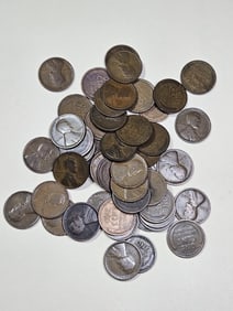 1920 P Roll of Lincoln Wheat Cents - (50pcs)