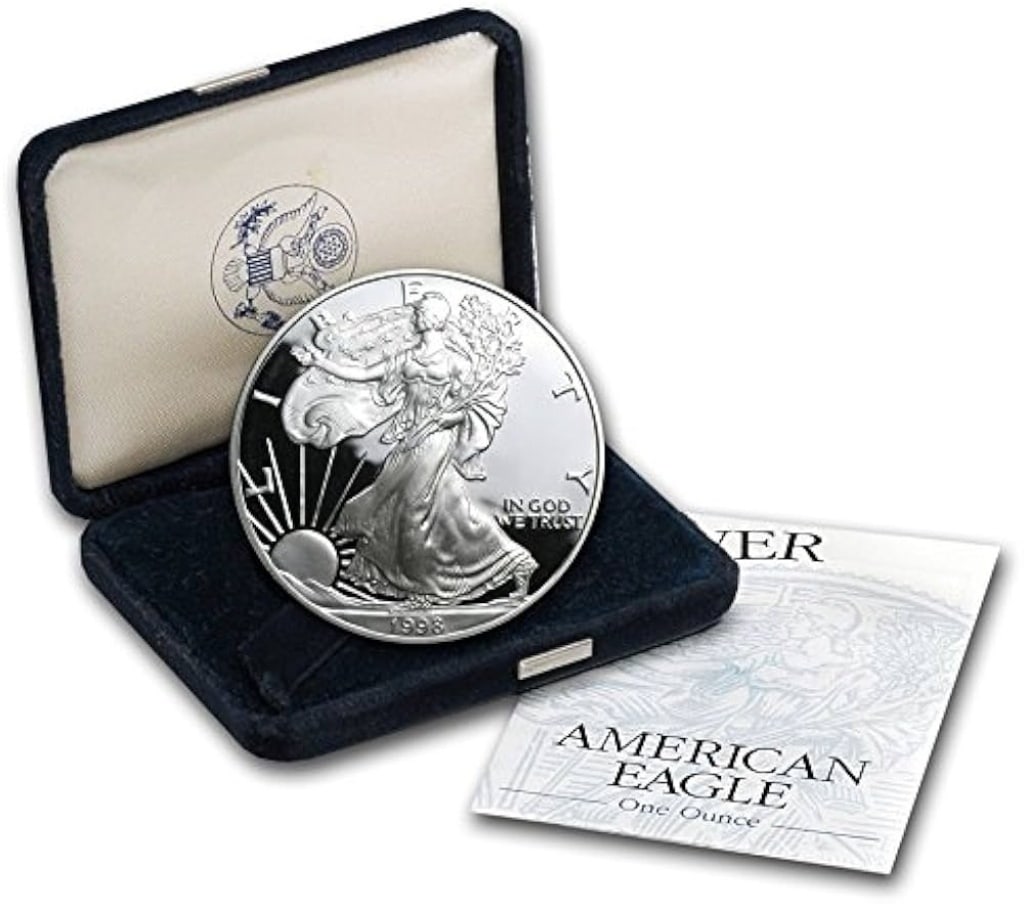 1998 US Silver Proof Coin in OMP: Item is as shown in the image - Due to the fact that we have more than one of these items - Winning bidder may not receive the exact item(s) in the image - Item recieved will have
