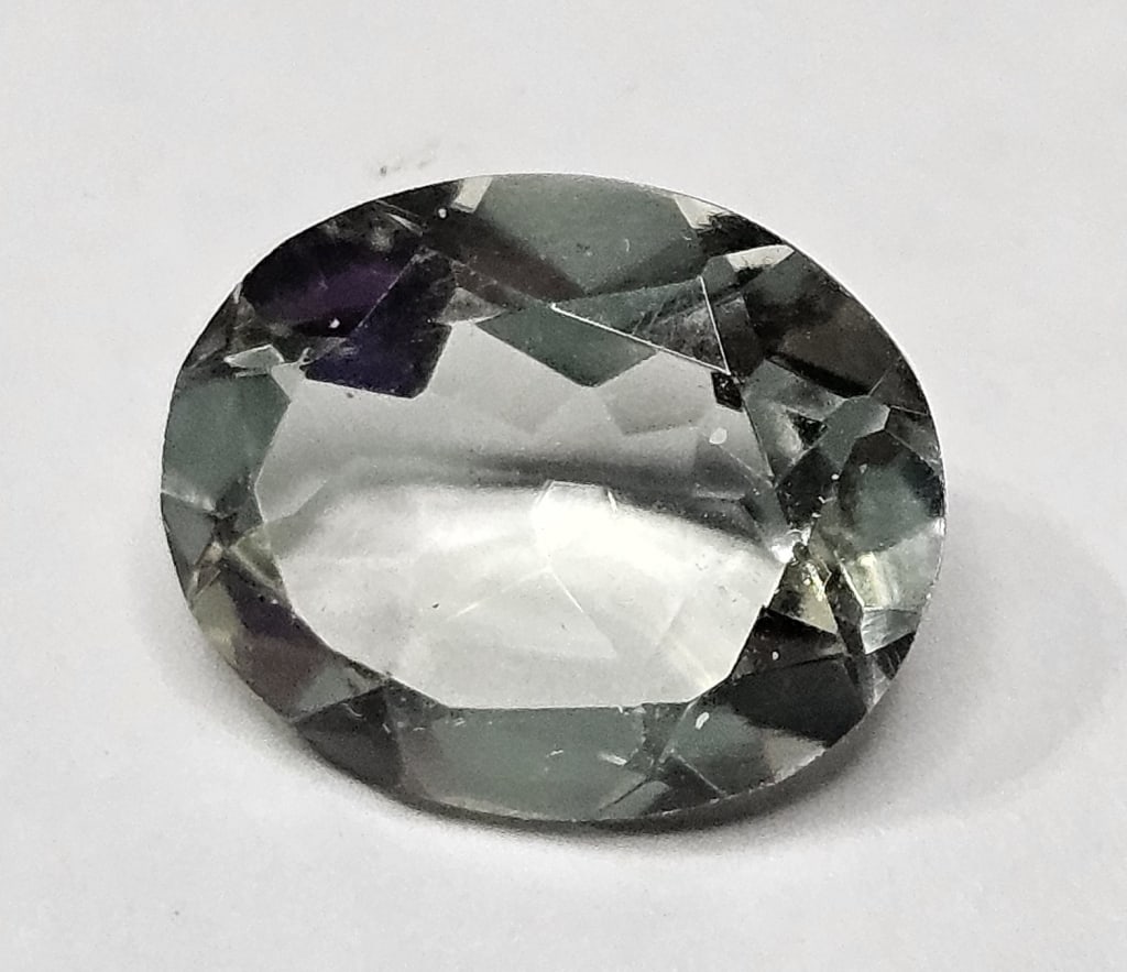 3.75 ct. Natural Light Green Amethyst Gemstone: Item is the exact item in the image - Bidder is responsible for all value and grad determination - Please review all terms prior to plaicng any bids- All sales fianl and all bids are an agreement to p
