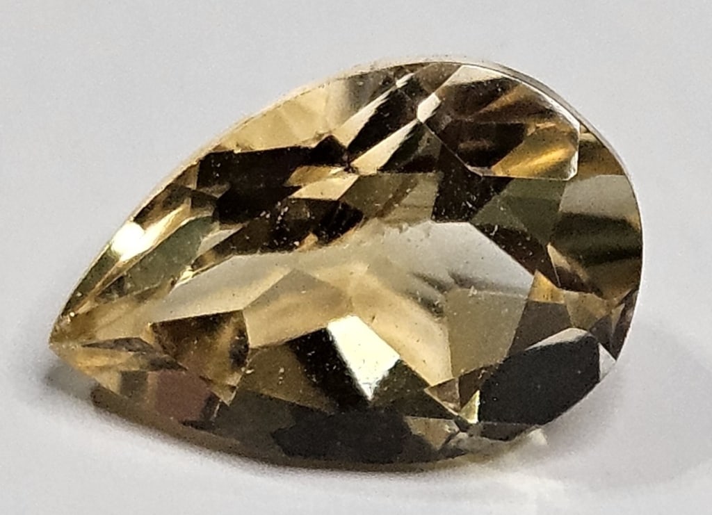 3.10 ct. Pear Shape Citrine Gemstone: Item is the exact item in the image - Bidder is responsible for all value and grad determination - Please review all terms prior to plaicng any bids- All sales fianl and all bids are an agreement