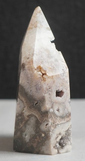 Fine Agate Geode Stand Up Tower - 2