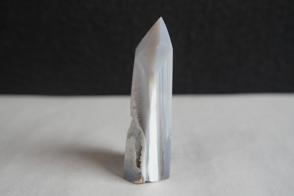 Nice Agate Geode Tower - 2