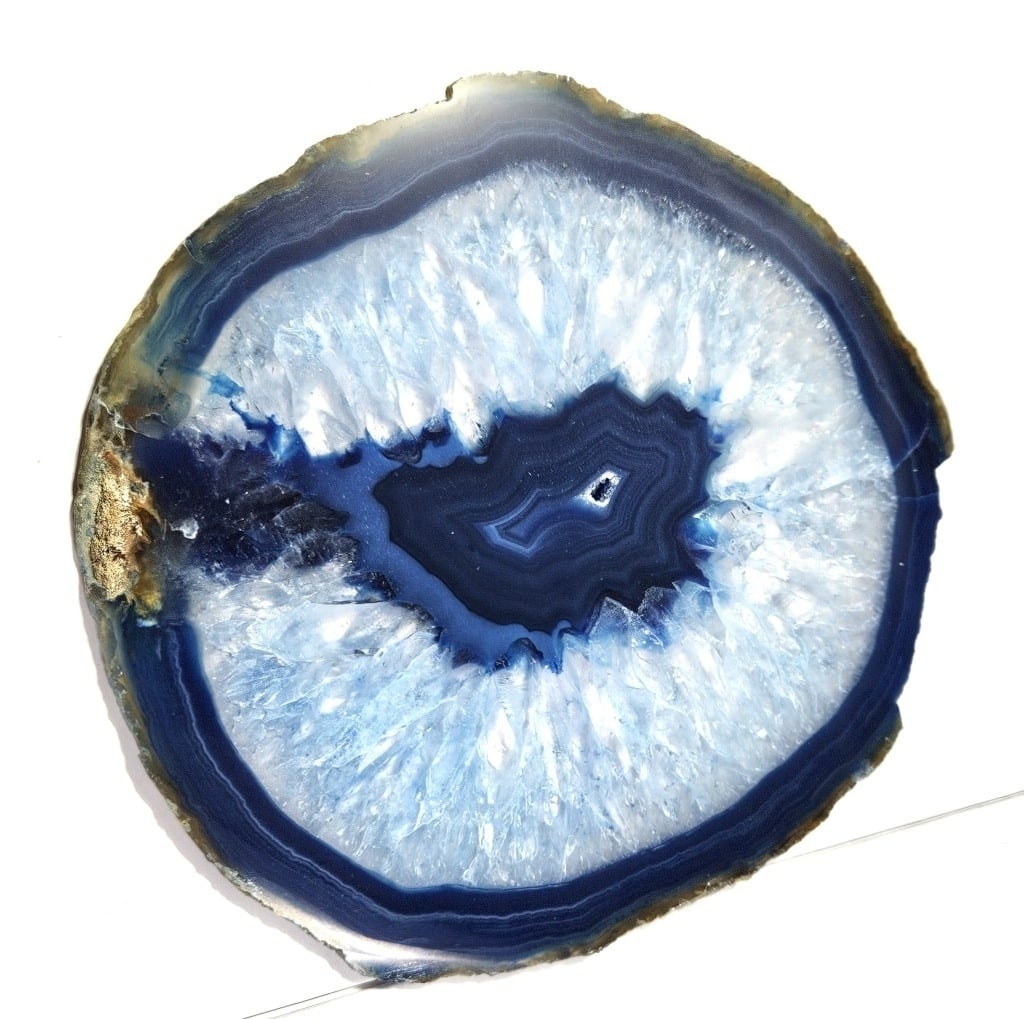 Fine Blue Agate Slab - 2