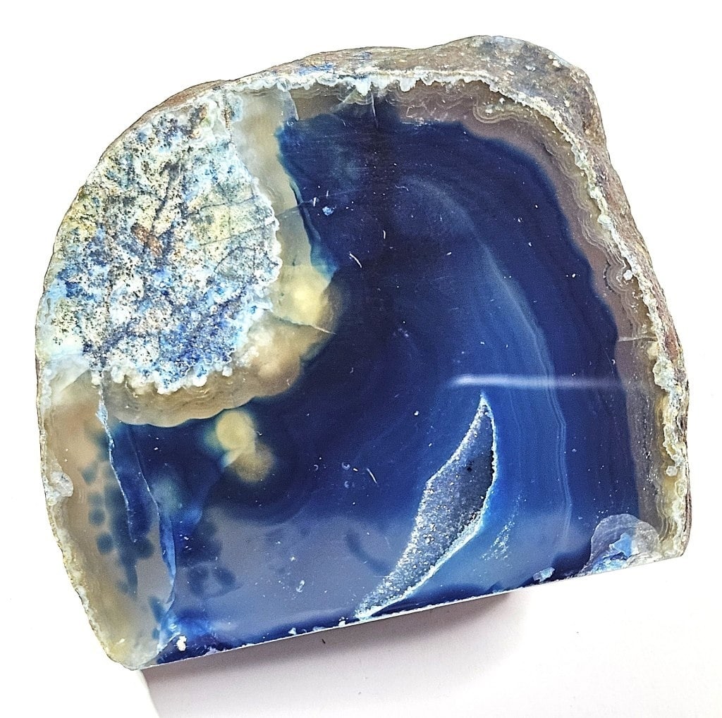 Fine Agate Stand Up Specimen with Druzy Geode (1 of 5)