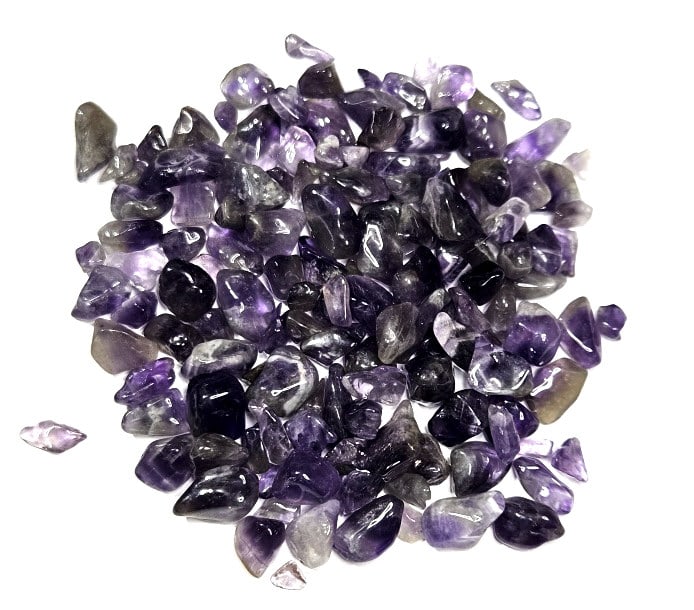 34.54 gram Natural Amethyst Tumble Chips (1 of 2)