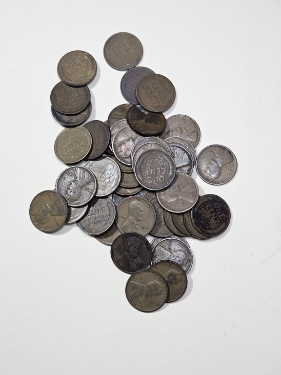 1920 P Lincoln Wheat Cent Roll (50pcs) (1 of 1)