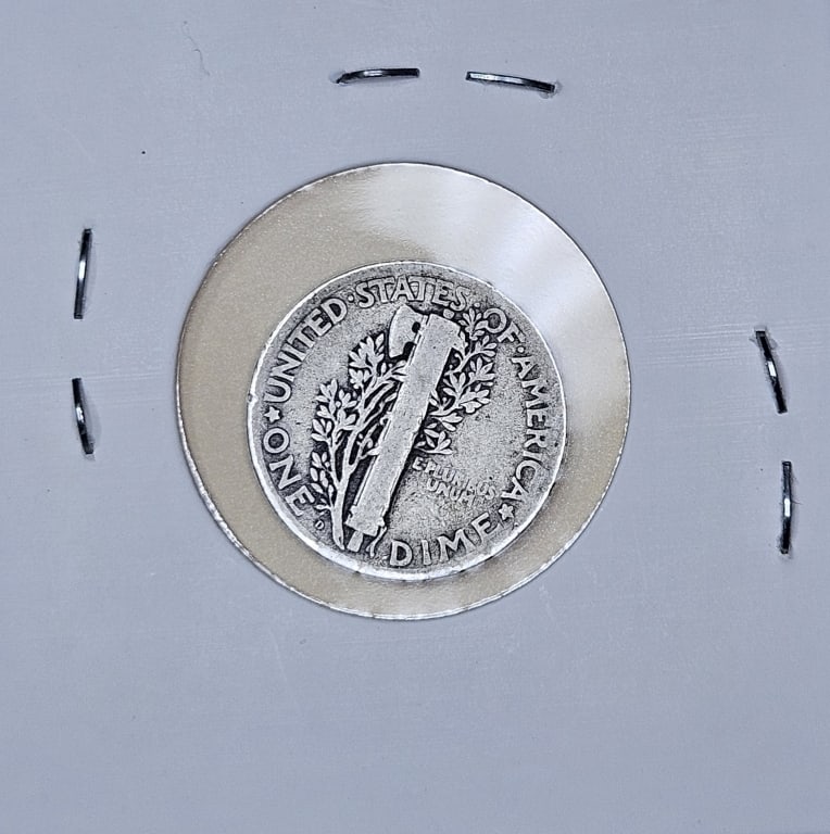 1925 D Mercury Dime - 2