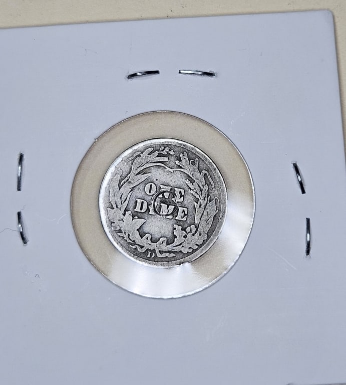 1912 D Barber Dime - 2