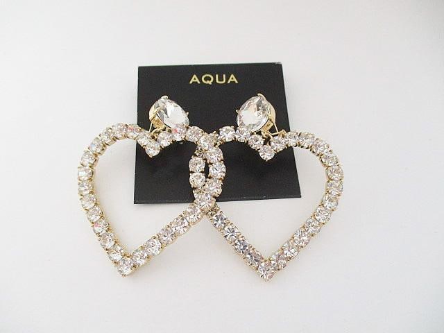 Large Heart Shape Fashion Earrings: Item is from a recent department store closure - New on display retail board or box- If no box or tags items are from same retail venue but would have been display models -