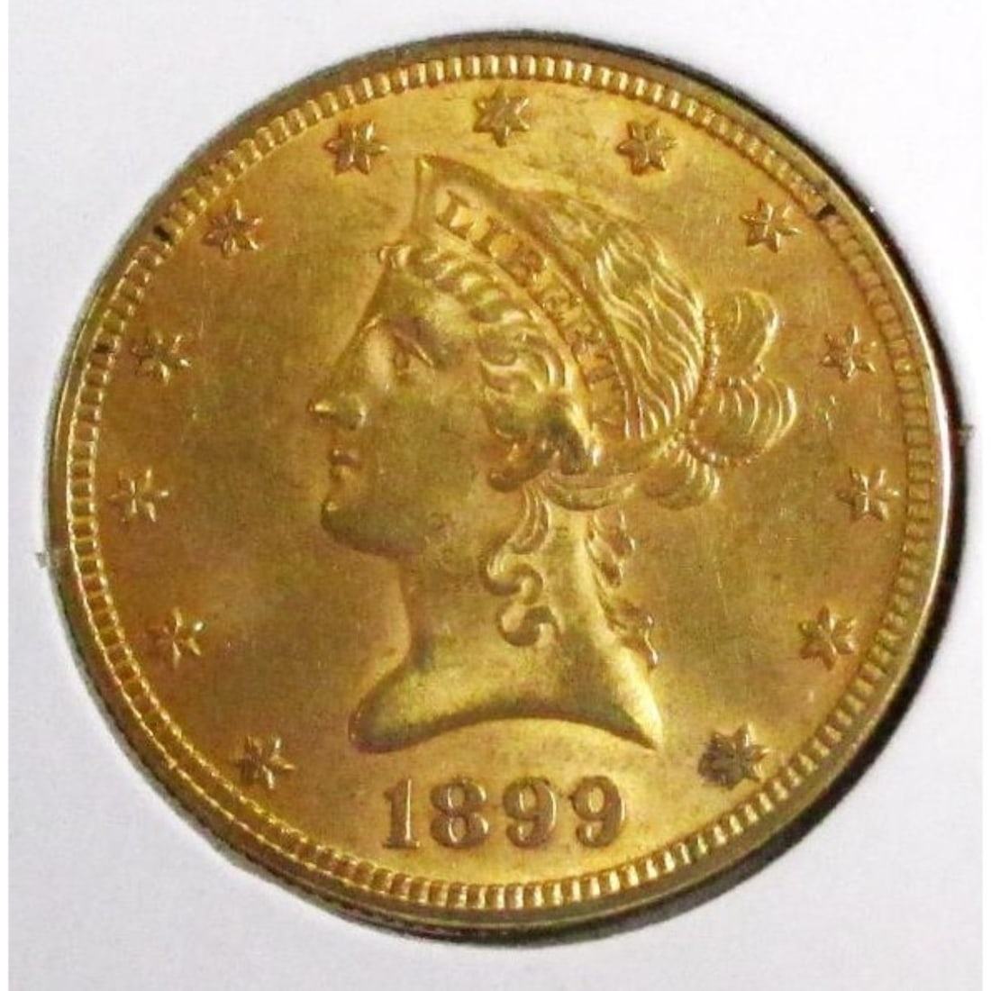 1899 $ 10 Gold Liberty Eagle (1 of 2)