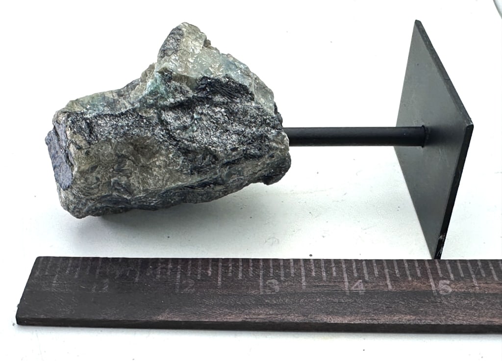 Natural Emerald Specimen on Stand - 3