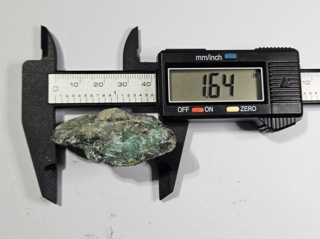 29.63 gram Nautual Rough Emerald Specimen - 3