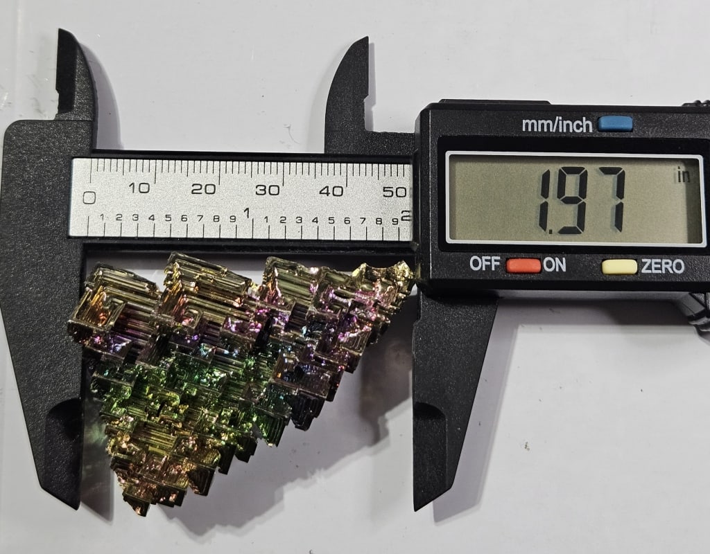 50.07 gram STUNNING Bismuth Structure - 3
