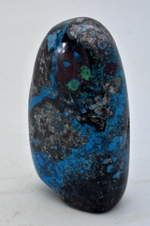Fine Chrysocolla Cut and Formed Stand Up End (1 of 3)