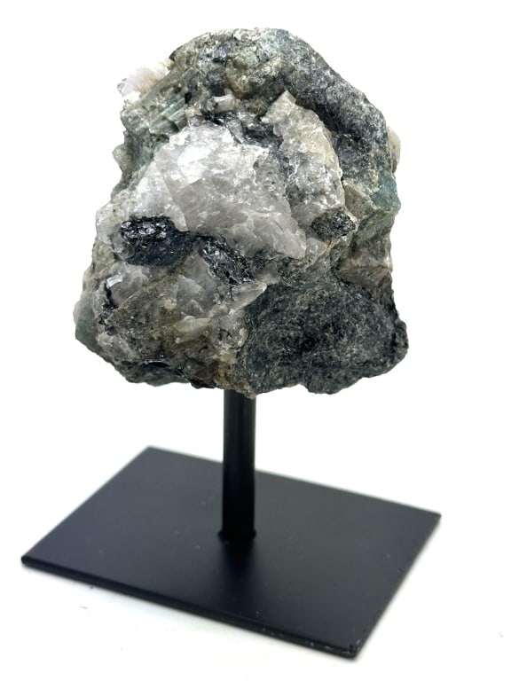 Natural Rough Emerald Specimen on Stand (1 of 3)