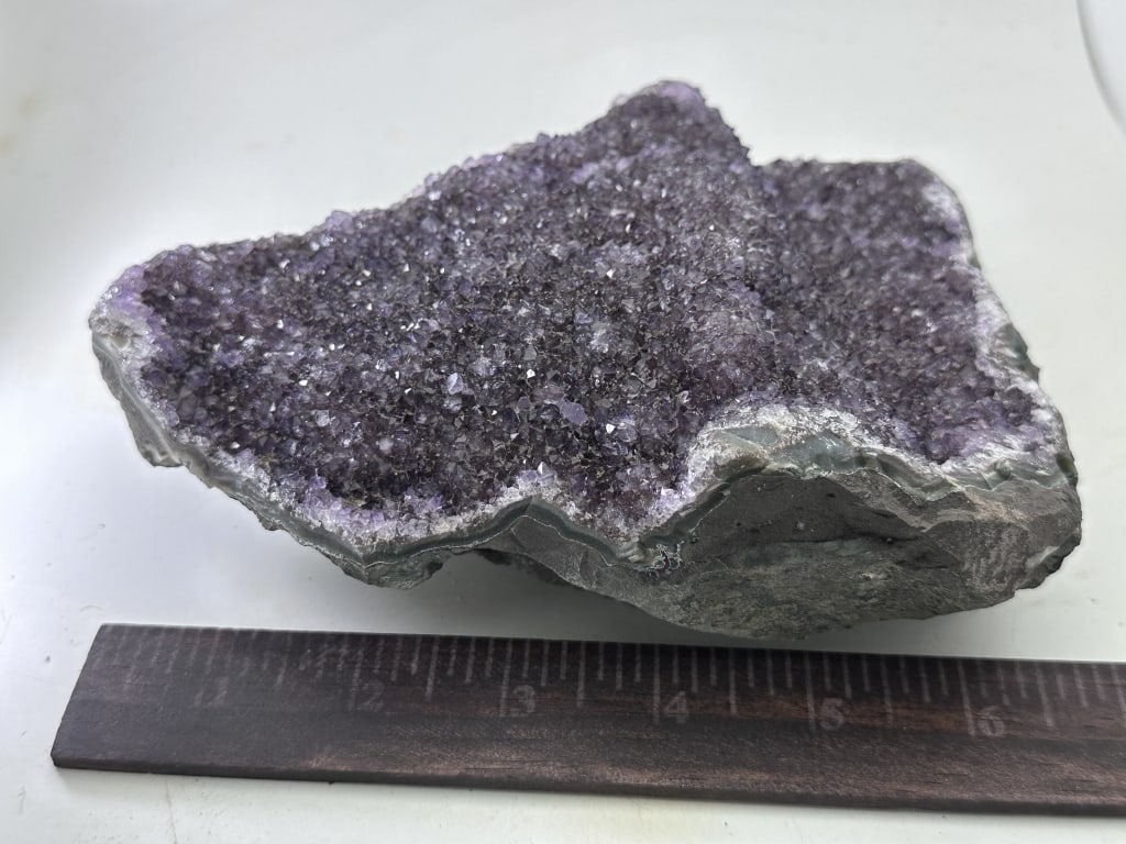 Large Amethyst Crystal Cluster - 4