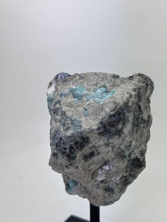 Natural Rough Emerald Specimen on Stand - 2