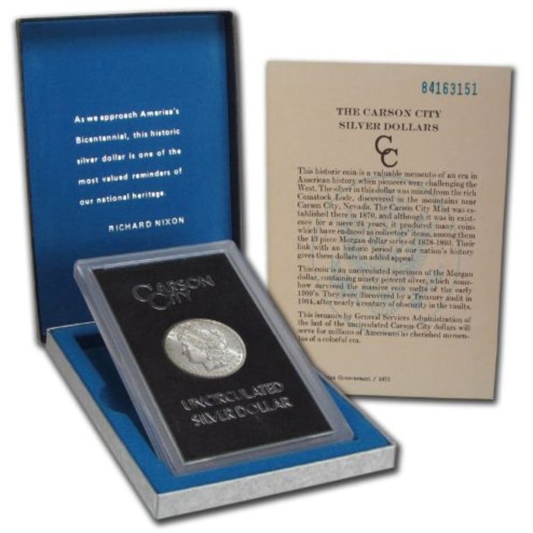 1884 CC GSA Morgan Silver Dollar: Item is as shown in the image - Bidder is responsible for all grade and value determination - Please review the entire terms and conditions prior to placing any bids. All terms apply to each