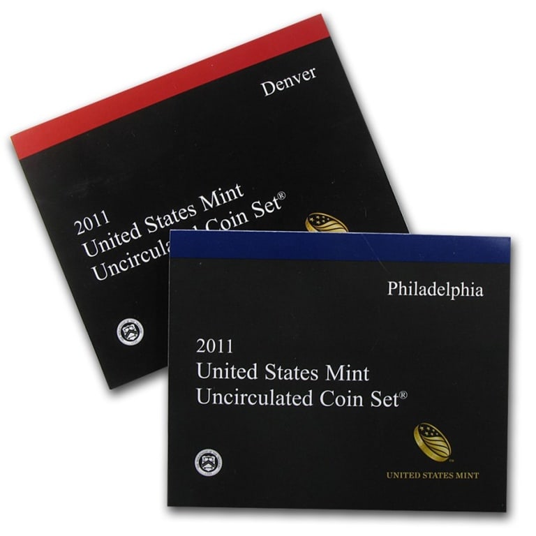 2011 US Mint Set - P & D Sets (1 of 4)