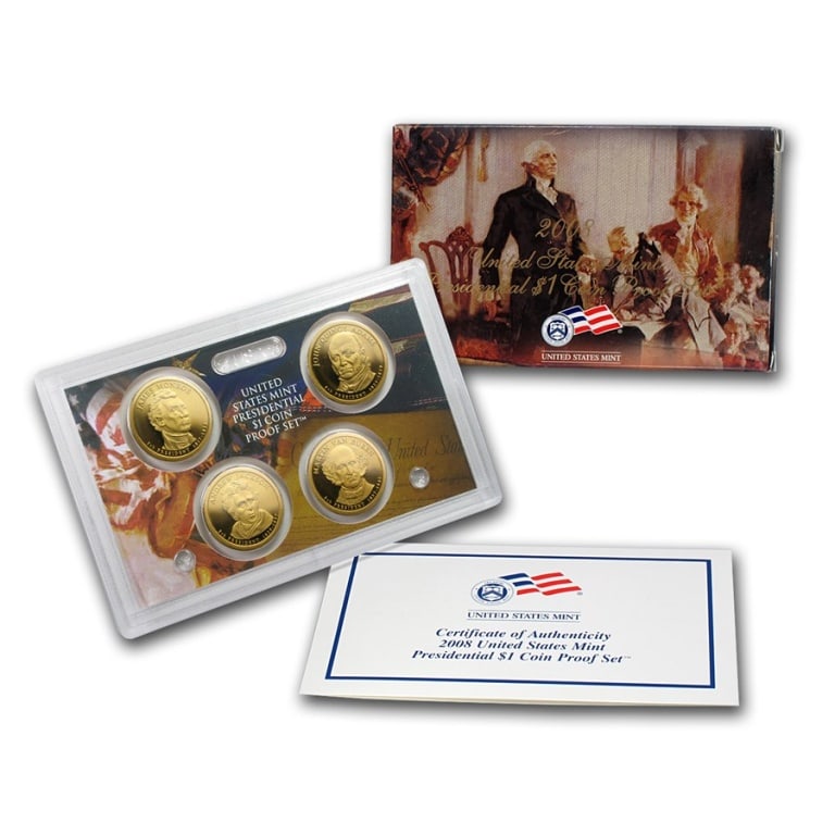 2008 Presidential Proof Dollar Set (1 of 1)