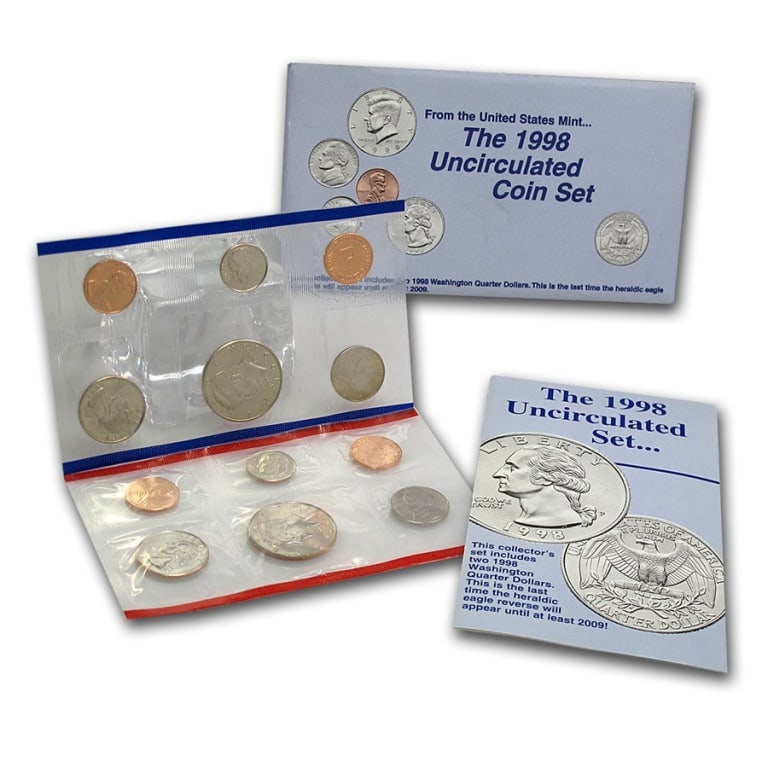 1998 US Mint Set - P & D Sets in OMP (1 of 1)