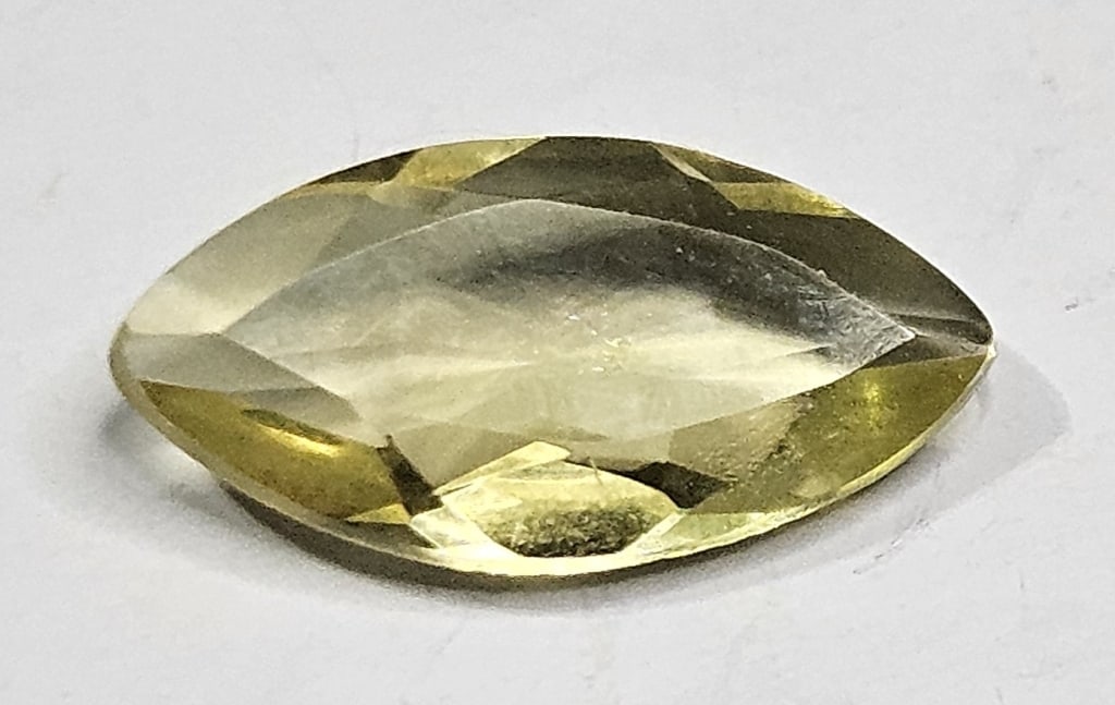 2.10 ct. Natural Marquise Cut Citrine Gemstone: Items are as described in the tile - Please use the image to verify the item - Please review the entire terms and conditions prior to placing any bids- All sales final -