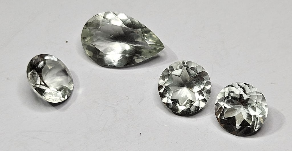 12.10 tcw. Natural Prasiolite Gem Parcel (1 of 3)