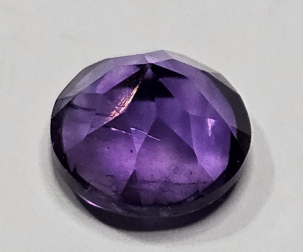 2 ct. Amethyt Round Cut Gemstone - 2