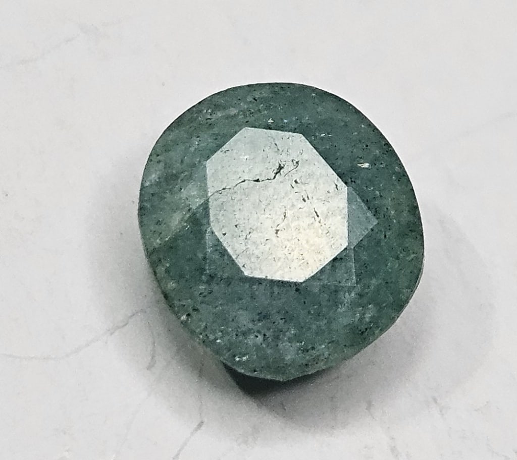 2.2 ct. Natural Emerald Gemstone: Item is the exact item in the image - Bidder is responsible for all value and grade determination - Please review all terms prior to placing any bids - All bids are an agreement to all terms - No exce
