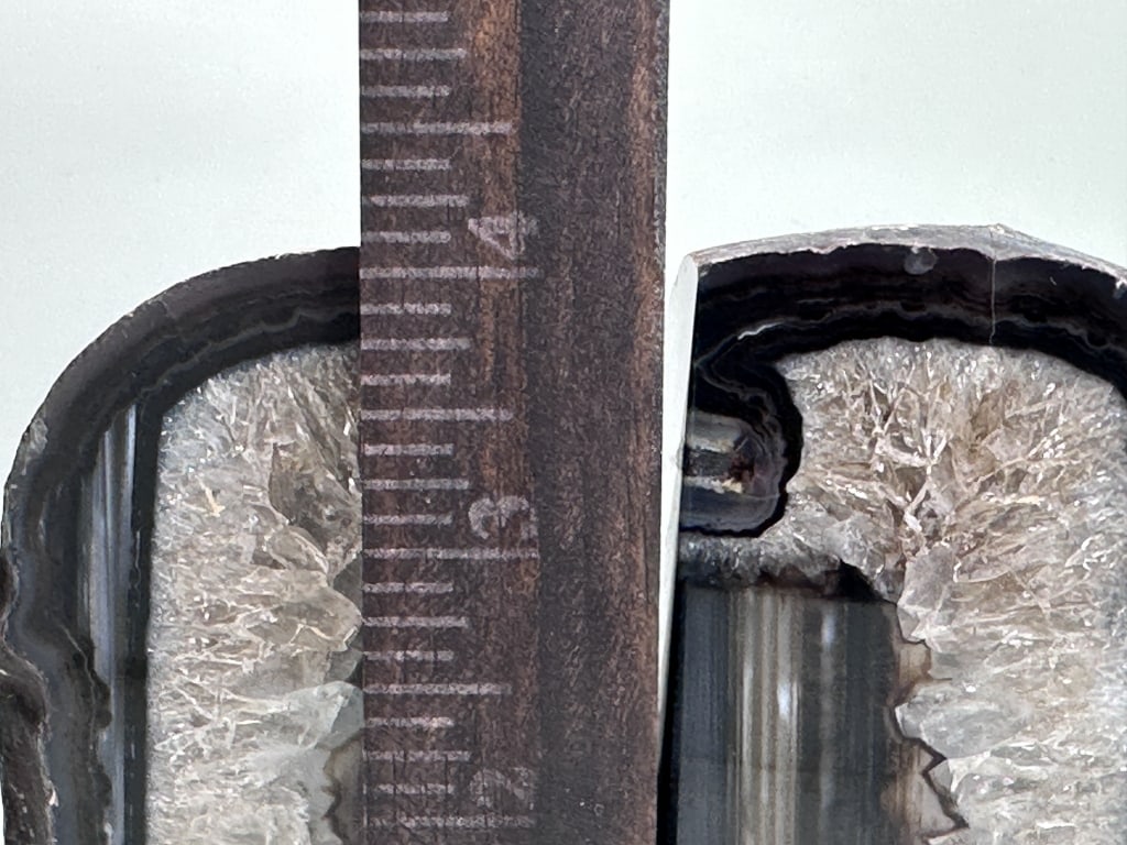 Exceptional Banded Agate Bookend Set - 3