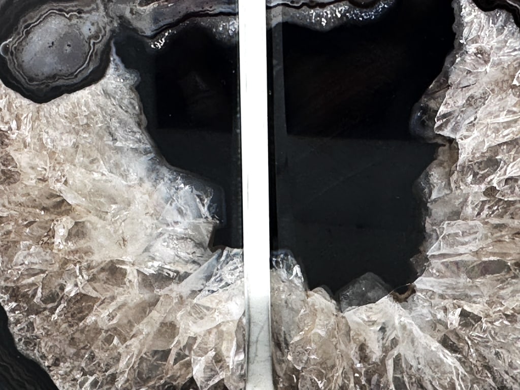 Exceptional Banded Agate Bookend Set - 5