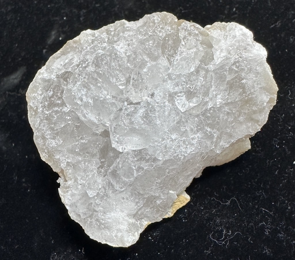 73.1 Gram Natural Crystal Geode: Item is the exact item in the image - Please review the terms and conditions prior to placing any bids -