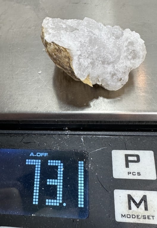 73.1 Gram Natural Crystal Geode - 2