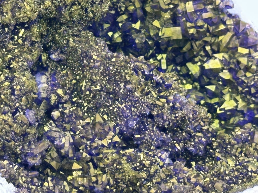 Fabulous Aura Chalcedony Geode Cluster - 2