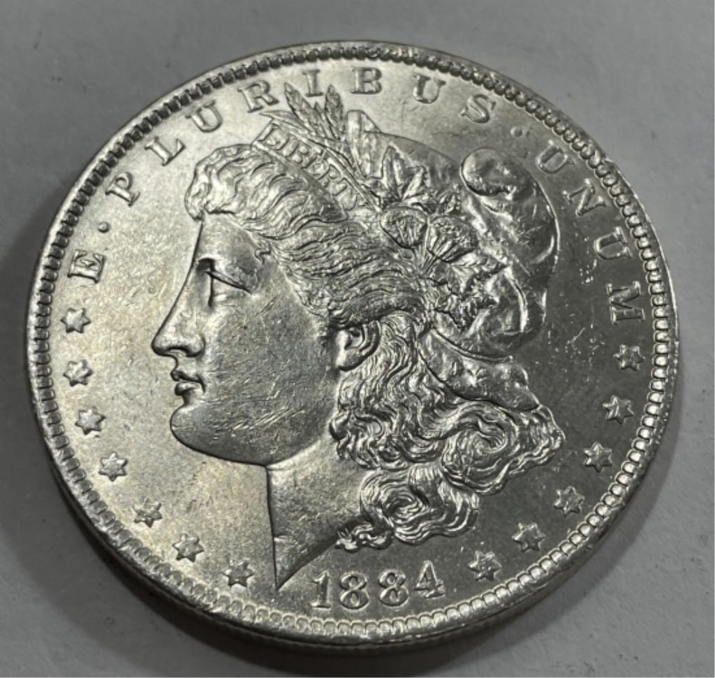 1884 o BU Grade Morgan Silver Dollar (1 of 2)