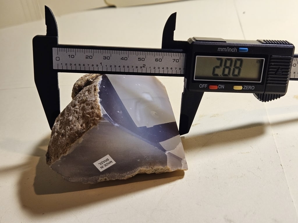 Natural Agate End Stand Up- Specimen - 7